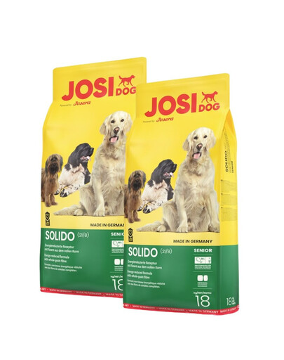 JOSERA JosiDog Solido karma dla psów mało aktywnych 2x18 kg
