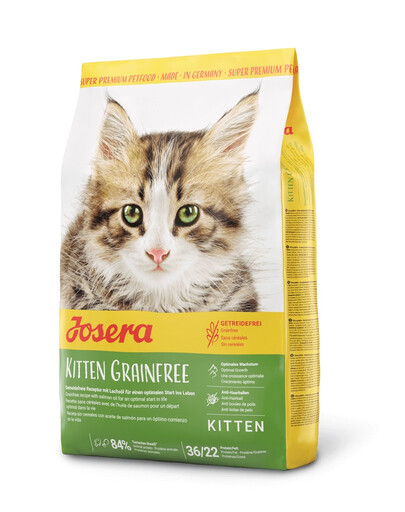 JOSERA Kitten GrainFree Sucha karma dla kociąt 6x400 g