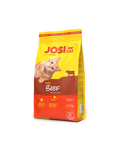 JOSERA JosiCat Tasty Beef 2x1,9kg z wołowiną dla dorosłych kotów