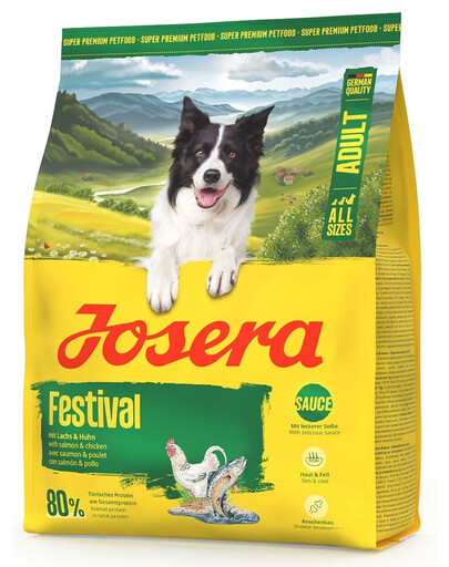 JOSERA Festival 24x900g dla wybrednych psów z pysznym sosem