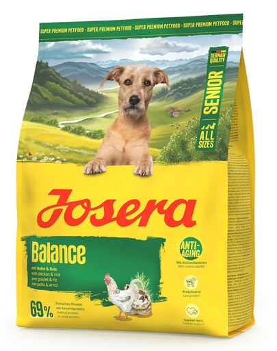 JOSERA Senior Balance 6x900g dla starszych psów z niską zawartością tłuszczu
