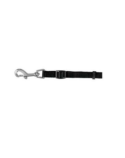 Smycz classic 1.2 - 1.8 m / 20 mm czarna