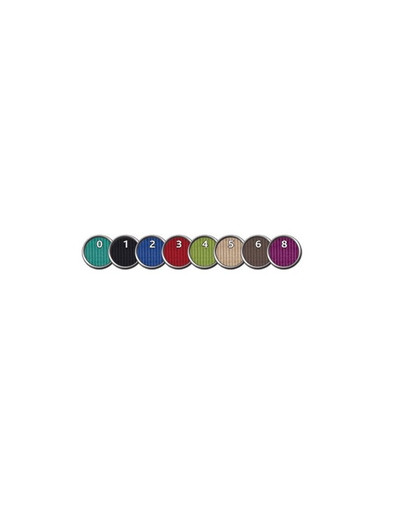 Smycz premium (l- x l) 1.0m/25mm brąz