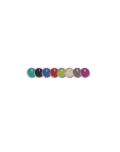 Smycz podwój/2 x splot 2m/20mm czarny