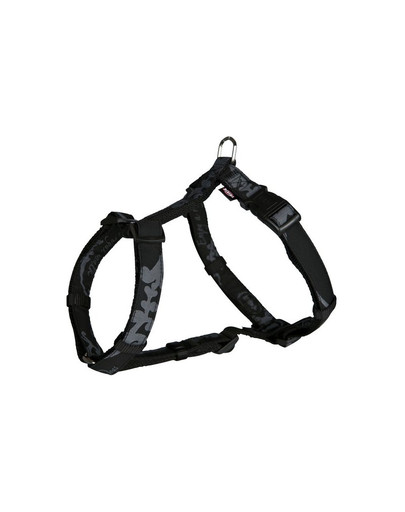 Szelki "Modern art king of dogs harness elegance" S - M 40-65 cm / 15 mm czarny