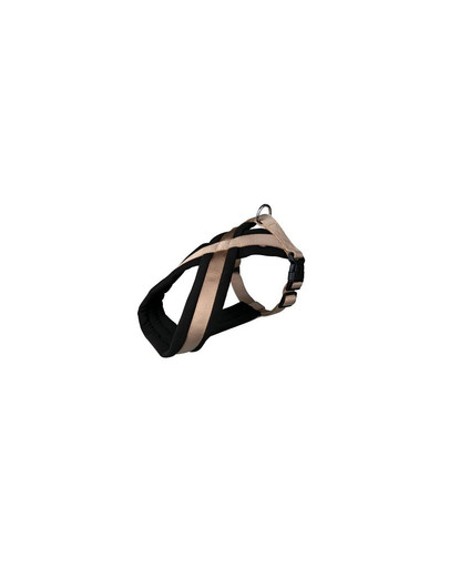 Uprząż premium ( L - XL ) 70 – 100 cm / 25 mm beżowy