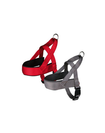 Uprząż premium comfort ( L - XL ) 68 – 88 cm / 50 mm czerwony