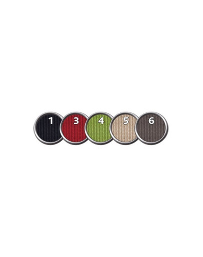 Uprząż premium comfort ( XL ) 78 – 100 cm / 50 mm czerwony