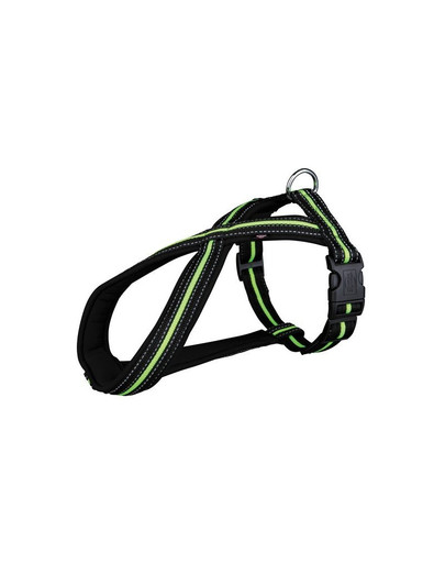 Szelki fusion L - XL  70–100 cm / 23 mm czarno / zielone