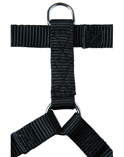 Szelki taśma 30 / 45 cm 15 mm czarne
