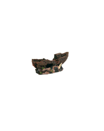 Dekoracja wrak statku 29 cm