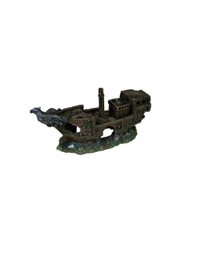Dekoracja wrak statku 32 cm