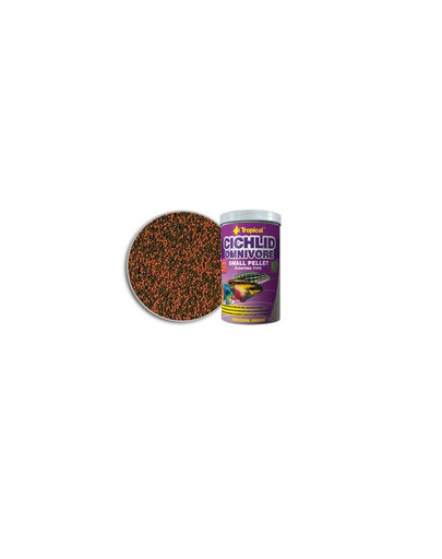 Cichlid omnivore small pellet 250 ml (90 g)