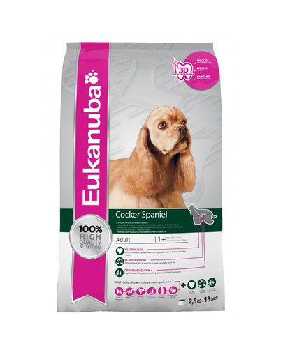 Breed nutrition cocker spaniel 2.5 kg