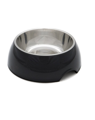 Miska melamina DB01 S 14 x 4.5 cm czarna