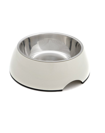 Miska melamina DB01 M 17.5 x 6.5 cm beżowa
