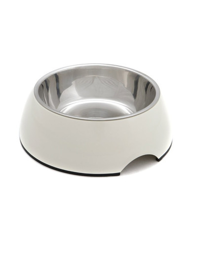 Miska melamina DB01 L 22 x 7.5 cm beżowa