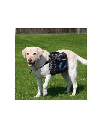 Plecak dla psa 23 x 15 cm czarny M