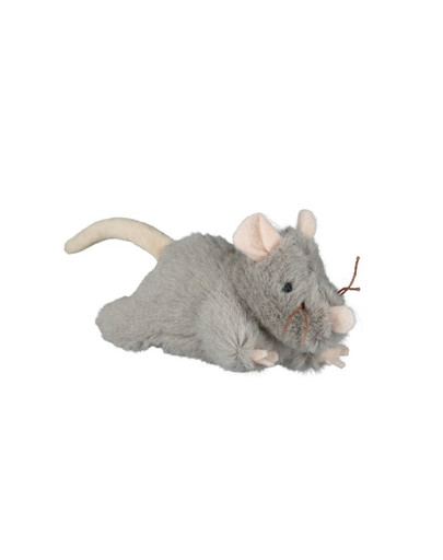 Mysz pluszowa z dźwiękiem 15 cm