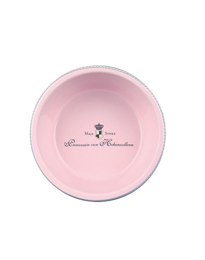 Miska ceramiczna dla psa 180 ml / 12 cm różowa
