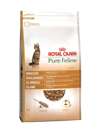 Pure feline n.02 (smukła sylwetka) 3 kg