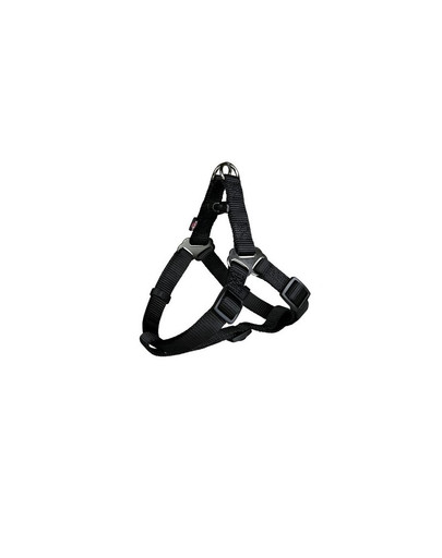 Szelki premium 30-40 cm / 10 mm czarny XS–S
