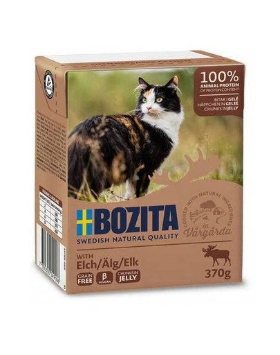 Kawałeczki mięsa w galaretce z łosiem 370 g
