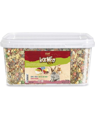 Pokarm 2 w1 dla chomika i królika 1.6 kg