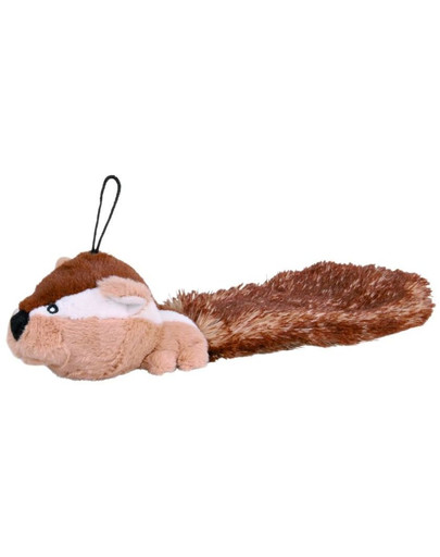Zabawka  wiewiórka pluszowa z dźwiękiem 30 cm