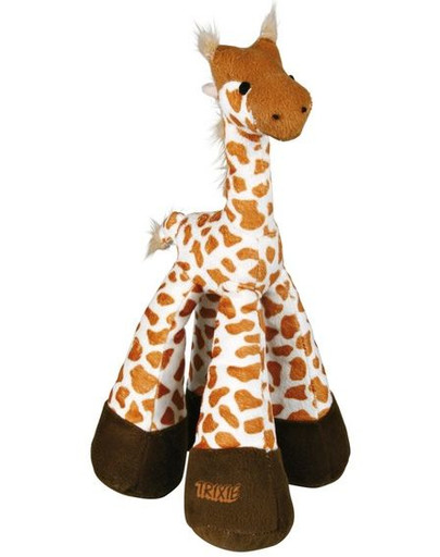 Zabawka żyrafa pluszowa z dźwiękiem 33 cm