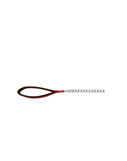 Smycz klasyczna 1.10 m /2 mm czerwona