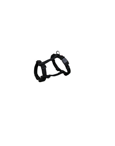 Premium  H uprząż XS- S 30-40 cm/15 mm czarna