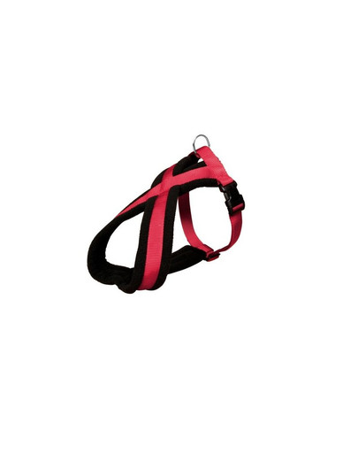 Premium szelki regulowane S  35-50 cm/25 mm czerwone