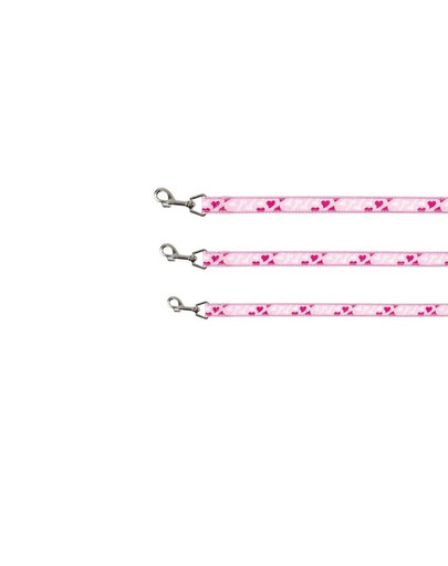 Modern Art Heart smycz  XS-S 1.20 m/15 mm