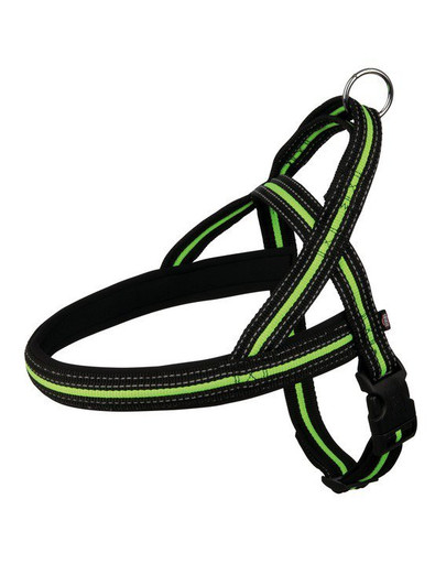 Szelki fusion S - M  30–50 cm / 35 mm czarno-zielone
