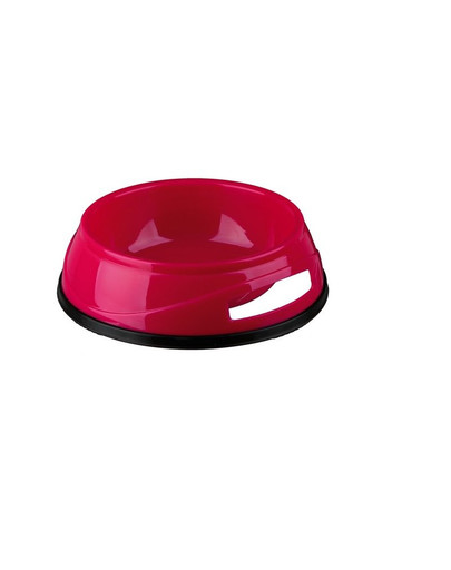 Miska ciężka plastikowa na  gumie 0.3 l /12 cm
