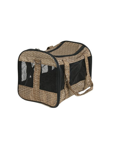 Torba na psa 38 x 24 x 26 cm brąz