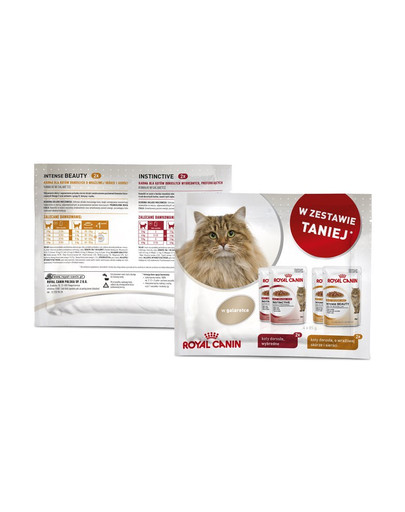 Promocja Multipak - piękna sierść, w galaretce(2 x intense beauty, 2 x instinctive)
