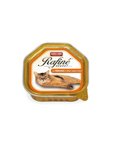 Szalka 0.1 kg rafine ragout kot kurczak w sosie