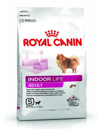 Indoor life adult small dog 7.5 kg