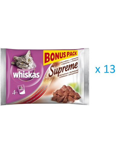 Saszetki supreme mięsne specjały 4 x 85g x13