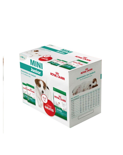 Mini junior 2 x 2 kg+2 kg gratis