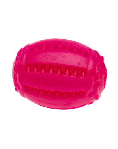 Zabawka Mint Dental Rugby Różowa 8X6,5cm
