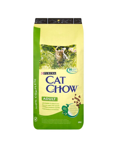Cat Chow Adult rabbit & liver 15 kg