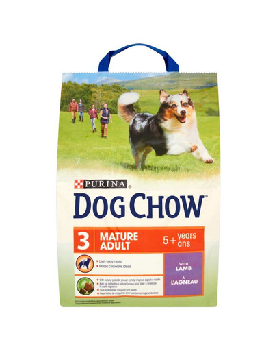 Dog Chow Mature adult 5+ jagnięcina 2.5 kg