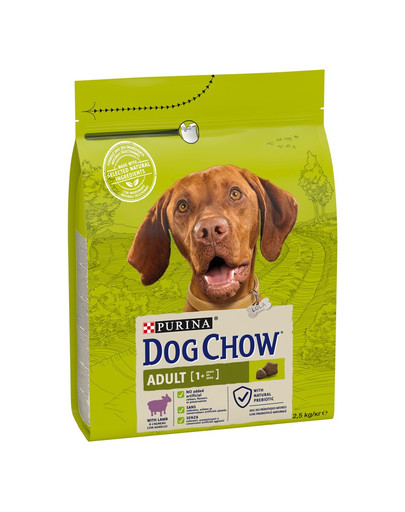 Dog Chow Adult jagnięcina 2.5 kg