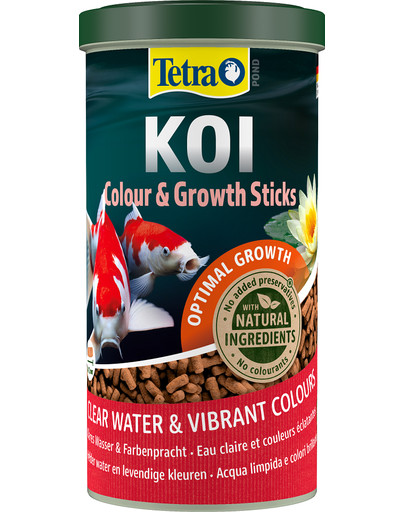 Pokarm Pond KOI Colour&Growth Sticks 1 L