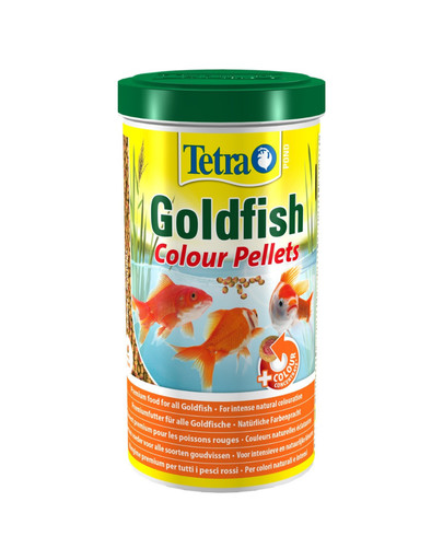 Pokarm Pond Goldfish Colour Pellets 1 L