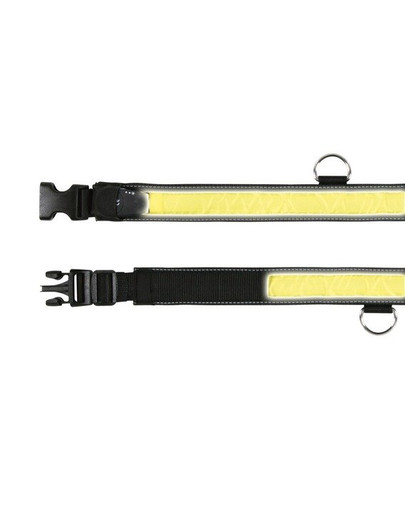 Obroża świecąca L-XL 55-70 cm
