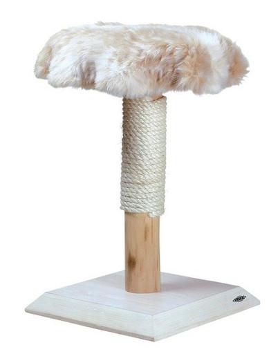 Drapak dla kota "Etosha" 70 cm, marmurkowy biały/beż